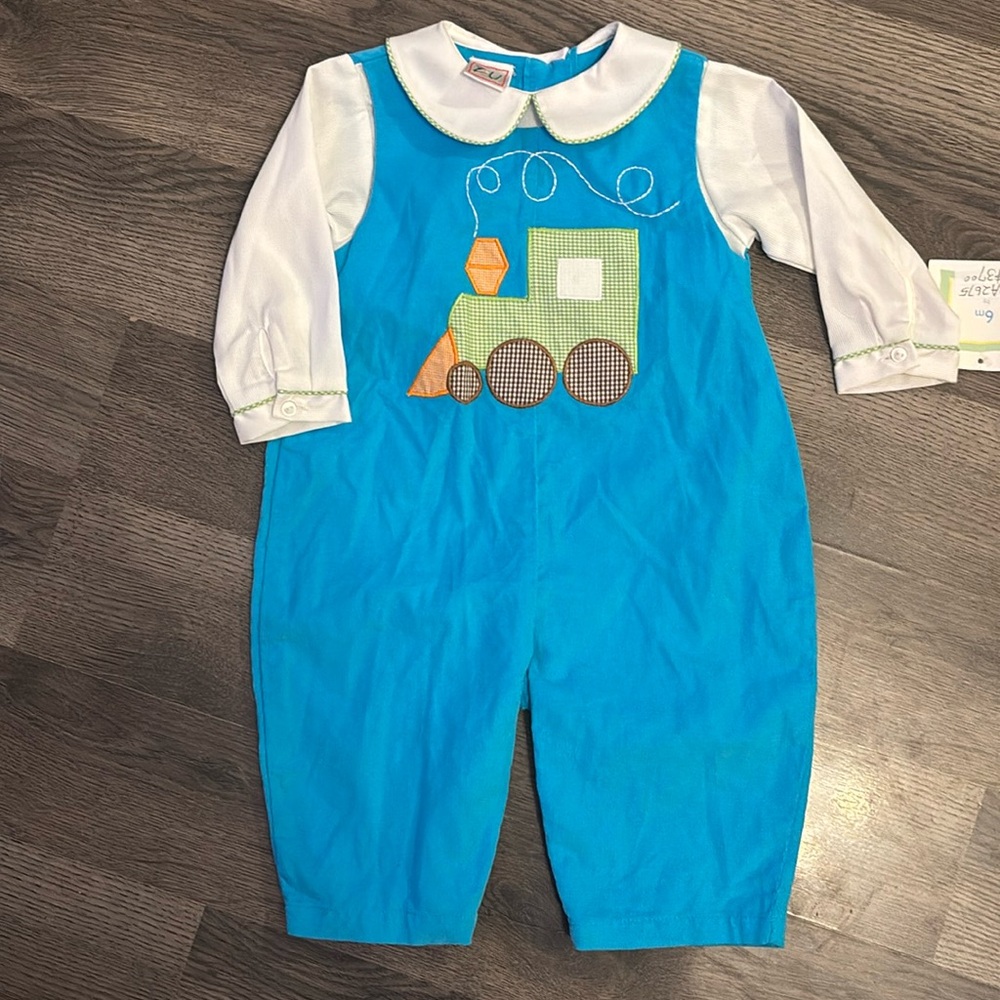 NWT Train Longall size 6m Boy Boutique Zu